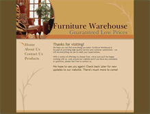 Tablet Screenshot of devonsfurniturewarehouse.com